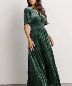 RR Artemis Velvet Maxi Dress | Deep Lagoon Dresses 20 RR Artemis Velvet Maxi Dress | Deep Lagoon Dresses