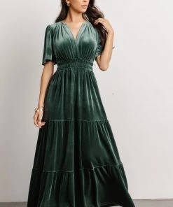 RR Artemis Velvet Maxi Dress | Deep Lagoon Dresses 14 RR Artemis Velvet Maxi Dress | Deep Lagoon Dresses