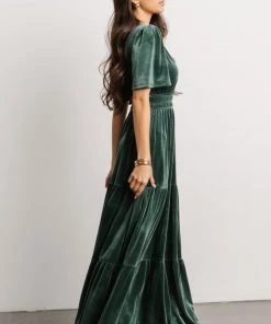 RR Artemis Velvet Maxi Dress | Deep Lagoon Dresses 16 RR Artemis Velvet Maxi Dress | Deep Lagoon Dresses