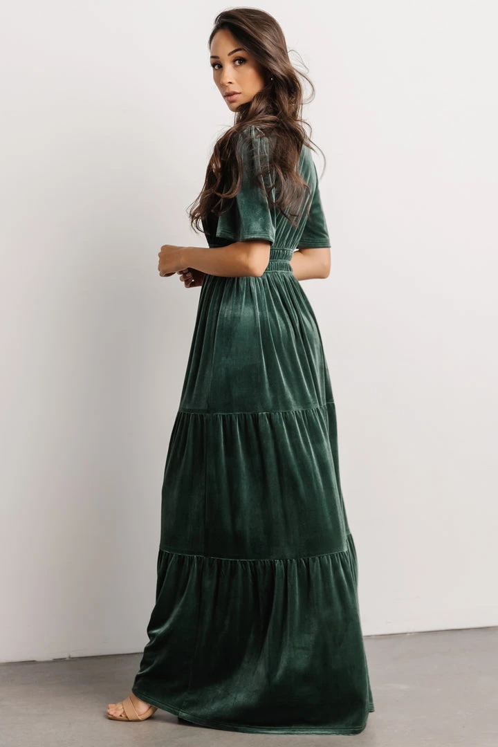 RR Artemis Velvet Maxi Dress | Deep Lagoon Dresses 8 RR Artemis Velvet Maxi Dress | Deep Lagoon Dresses