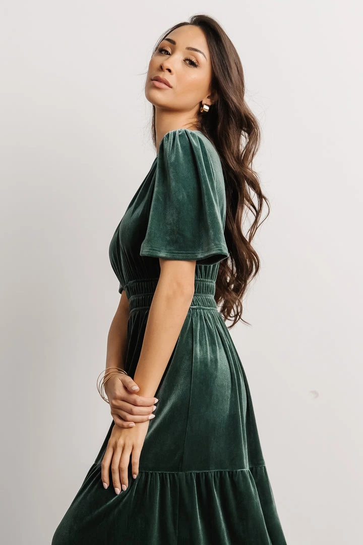 RR Artemis Velvet Maxi Dress | Deep Lagoon Dresses 9 RR Artemis Velvet Maxi Dress | Deep Lagoon Dresses