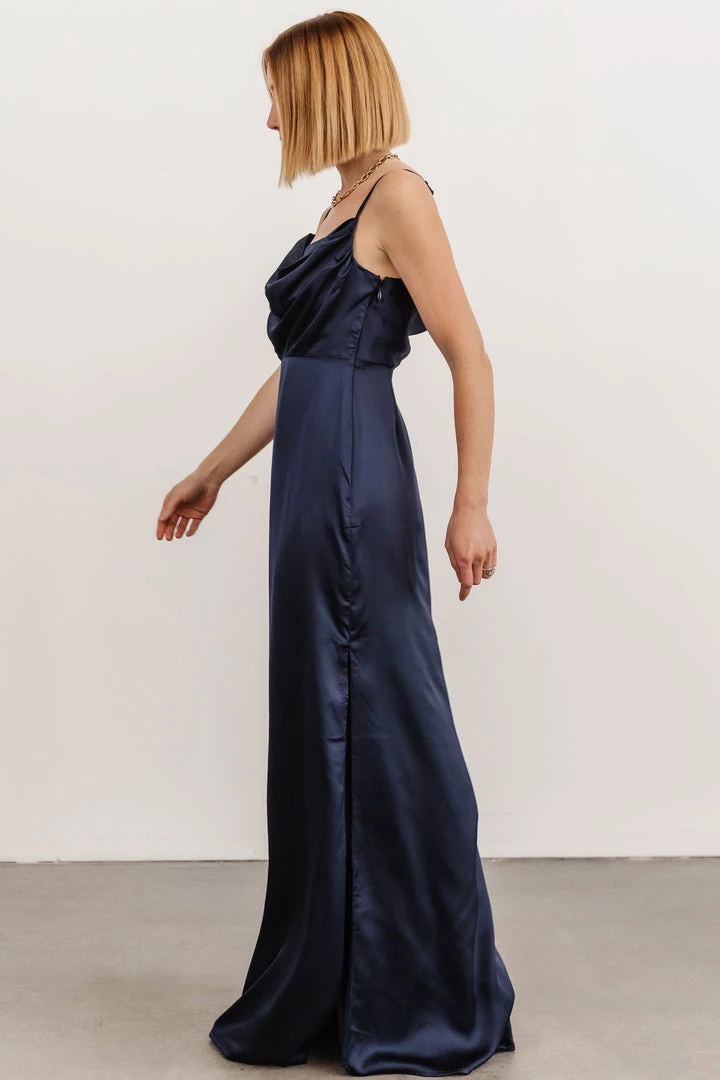 SL Sydney Satin Gown | Navy Dresses SL Sydney Satin Gown | Navy Dresses