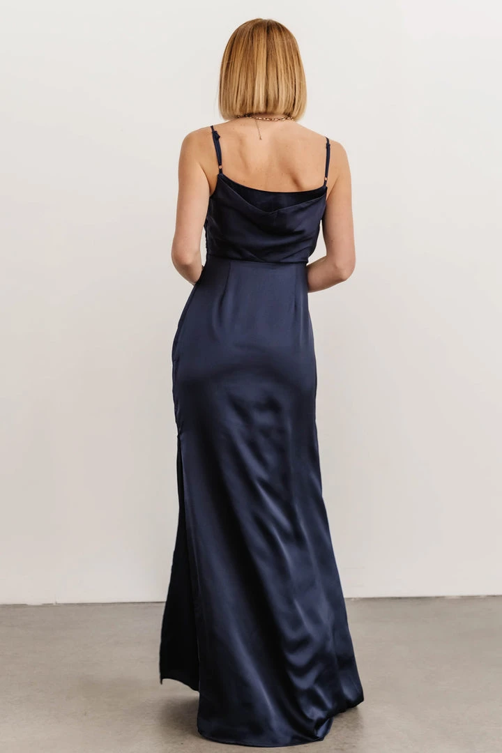 SL Sydney Satin Gown | Navy Dresses SL Sydney Satin Gown | Navy Dresses