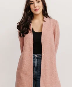 BS Tops Knoll Notch Jacket | Vintage Rose