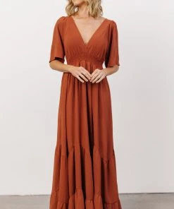 Dresses Delilah Maxi Dress | Terracotta