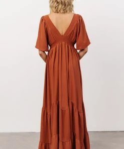 Dresses Delilah Maxi Dress | Terracotta