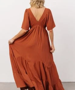 Dresses Delilah Maxi Dress | Terracotta