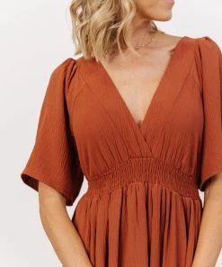 Dresses Delilah Maxi Dress | Terracotta