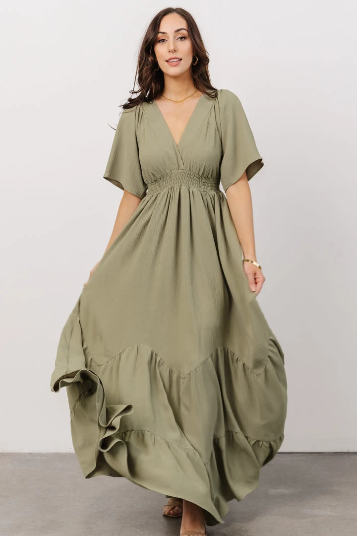 RR Delilah Maxi Dress | Dusty Olive 7 RR Delilah Maxi Dress | Dusty Olive