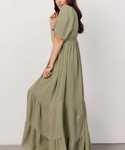 RR Delilah Maxi Dress | Dusty Olive 9 RR Delilah Maxi Dress | Dusty Olive