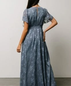 RR Dresses Evelyn Smocked Maxi Dress | Blue 31 RR Dresses Evelyn Smocked Maxi Dress | Blue