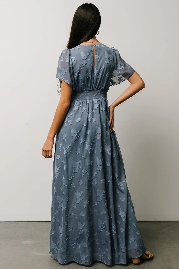 RR Dresses Evelyn Smocked Maxi Dress | Blue 15 RR Dresses Evelyn Smocked Maxi Dress | Blue