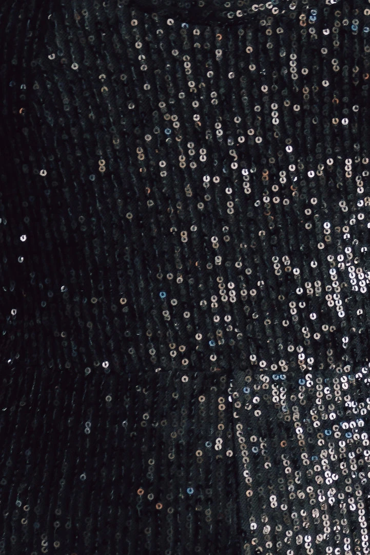 RR Willett Sequin Jumpsuit | Black RR Willett Sequin Jumpsuit | Black