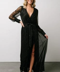 BB Custom Dresses Abigail Sparkle Gown | Black