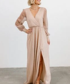 BB Custom Dresses Abigail Sparkle Gown | Champagne 29 BB Custom Dresses Abigail Sparkle Gown | Champagne