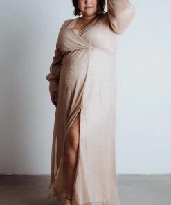 BB Custom Dresses Abigail Sparkle Gown | Champagne 30 BB Custom Dresses Abigail Sparkle Gown | Champagne