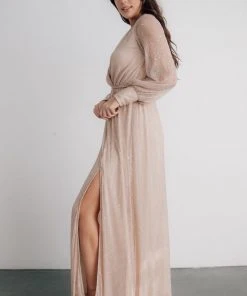 BB Custom Dresses Abigail Sparkle Gown | Champagne 25 BB Custom Dresses Abigail Sparkle Gown | Champagne