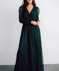 BB Custom Abigail Sparkle Gown | Emerald Dresses