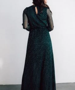 BB Custom Abigail Sparkle Gown | Emerald Dresses