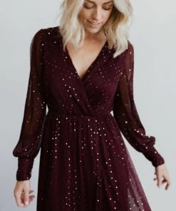 BB Custom Dresses Abigail Sparkle Gown | Mulberry
