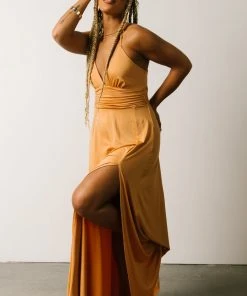 DD Dresses Adair Maxi Dress | Gold