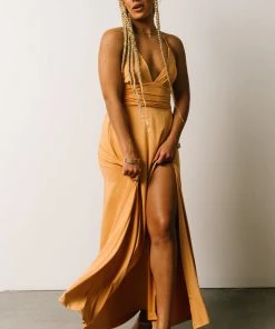 DD Dresses Adair Maxi Dress | Gold