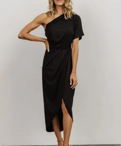Dresses Addison Midi Dress | Black