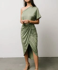 Dresses Addison Midi Dress | Dusty Sage