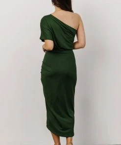 Dresses Addison Midi Dress | Green 10 Dresses Addison Midi Dress | Green