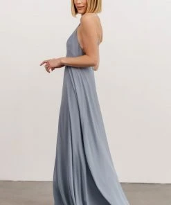 SL Adelaide Gown | Dusty Blue