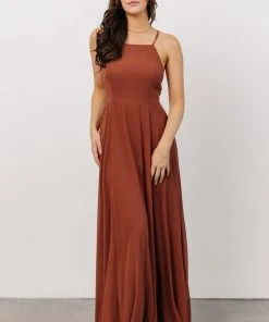 SL Adelaide Gown | Terracotta