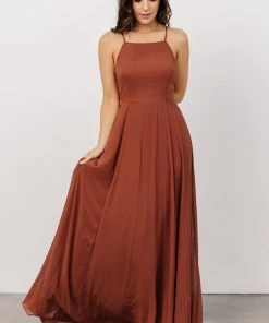 SL Adelaide Gown | Terracotta