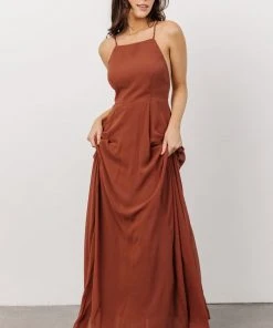 SL Adelaide Gown | Terracotta