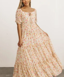 BB Custom Alice Smocked Maxi Dress | Blossom Print Dresses 7 BB Custom Alice Smocked Maxi Dress | Blossom Print Dresses