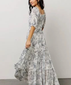 BB Custom Alice Smocked Maxi Dress | Blue Print 12 BB Custom Alice Smocked Maxi Dress | Blue Print