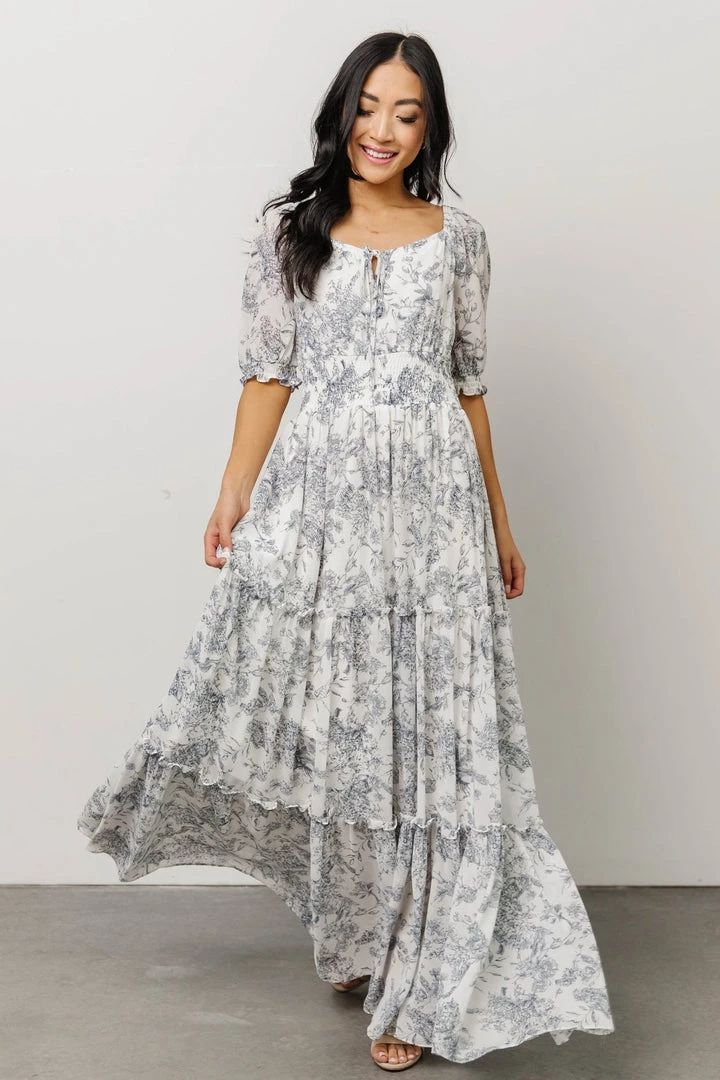 BB Custom Alice Smocked Maxi Dress | Blue Print 6 BB Custom Alice Smocked Maxi Dress | Blue Print