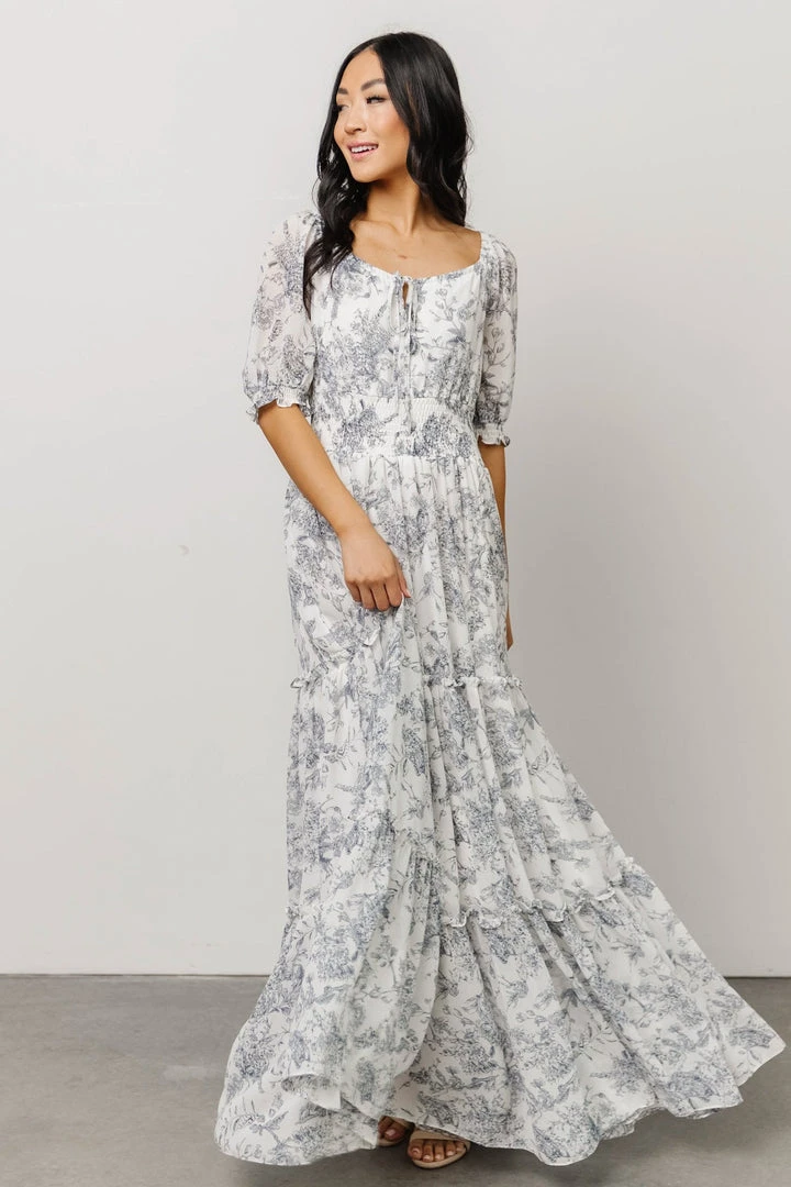 BB Custom Alice Smocked Maxi Dress | Blue Print 10 BB Custom Alice Smocked Maxi Dress | Blue Print
