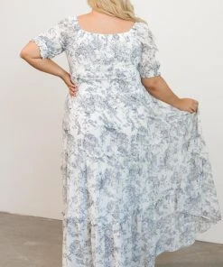 BB Custom Alice Smocked Maxi Dress | Blue Print 14 BB Custom Alice Smocked Maxi Dress | Blue Print