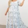 BB Custom Alice Smocked Maxi Dress | Blue Print