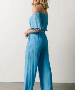DD Althea Boho Jumpsuit | Sky Blue