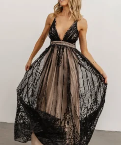 RR Anastasia Gown | Black Sequin Dresses 8 RR Anastasia Gown | Black Sequin Dresses