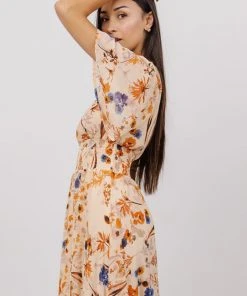 BB Custom April Sweetheart Maxi Dress | Autumn Bouquet