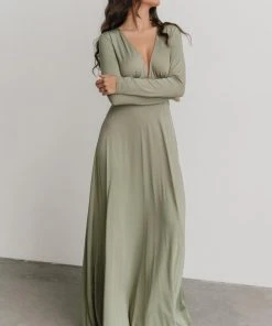 DD Arianna Maxi Dress | Dusty Sage Dresses
