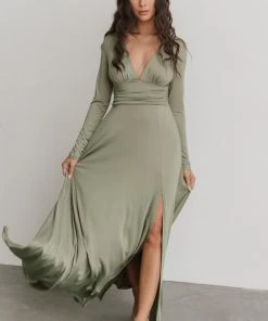 DD Arianna Maxi Dress | Dusty Sage Dresses