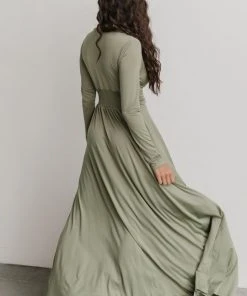 DD Arianna Maxi Dress | Dusty Sage Dresses