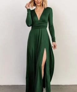 DD Arianna Maxi Dress | Hunter Green