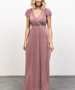 BB Custom Athena Pleated Maxi Dress | Rose Dresses 11 BB Custom Athena Pleated Maxi Dress | Rose Dresses