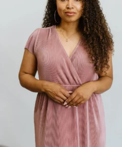 BB Custom Athena Pleated Maxi Dress | Rose Dresses 5 BB Custom Athena Pleated Maxi Dress | Rose Dresses