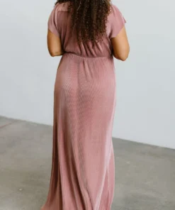 BB Custom Athena Pleated Maxi Dress | Rose Dresses 10 BB Custom Athena Pleated Maxi Dress | Rose Dresses