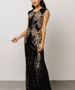 RR Azura Gown | Black And Gold 26 RR Azura Gown | Black And Gold